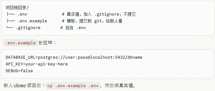 .env.example 文件的变量分类示例